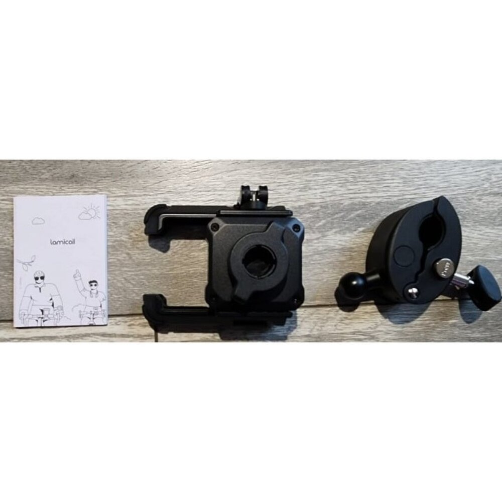 New Motorcycle Phone Mount Holder - [Camera Friendly] [1s Lock] Bike Phone Holde